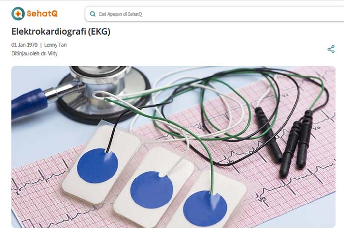 Elektrokardiografi